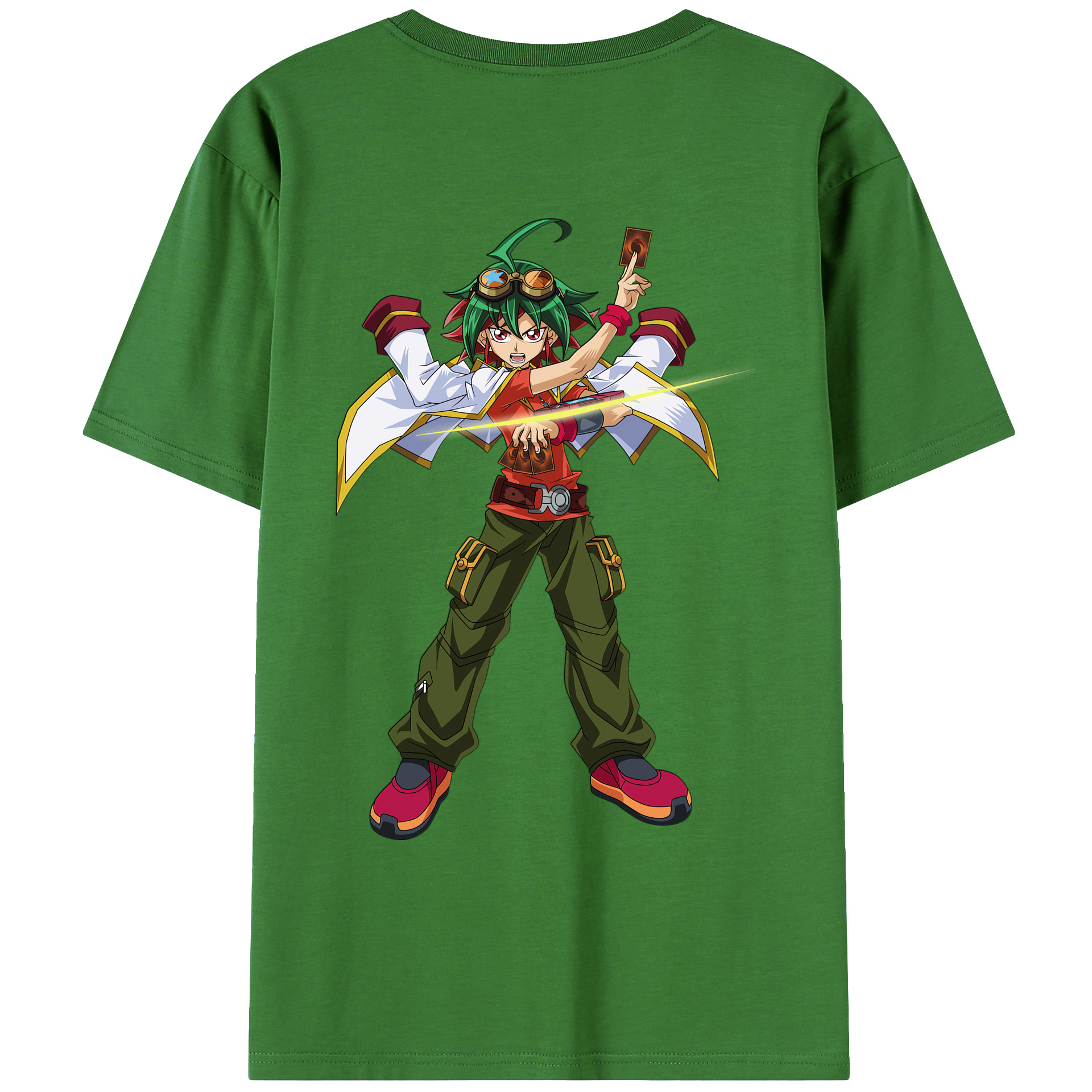 （画像用） 遊☆戯☆王 Yu-Gi-Oh! レディース半袖Tシャツ(バックプリント)